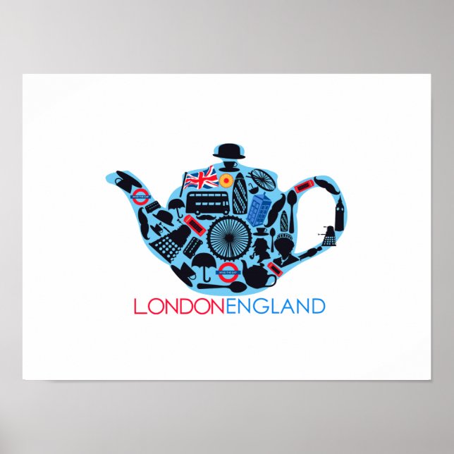 Poster London Tea (Frente)