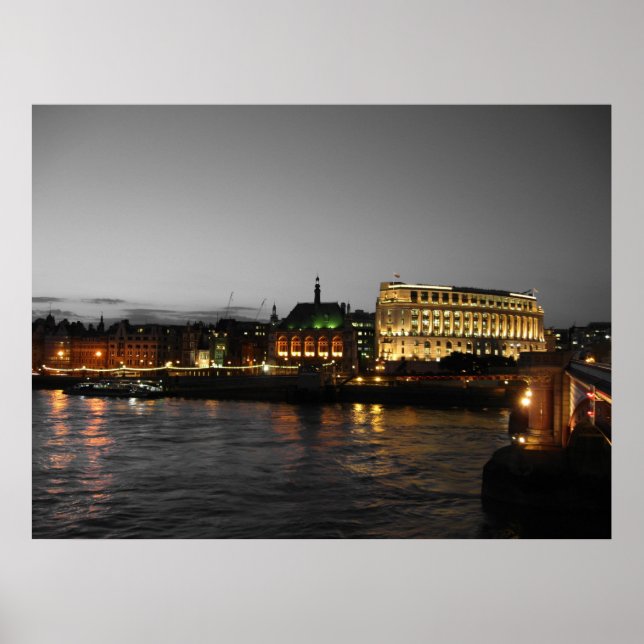 Pôster London Thames (Frente)