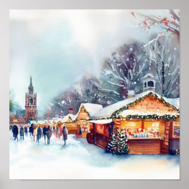 Poster London-Winter Wonderland at Hyde Park (D), (Frente)