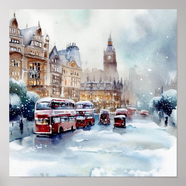 Poster London-Winter Wonderland (B) (Frente)