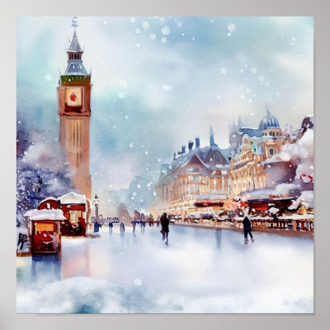 Poster London-Winter Wonderland (D) (Frente)