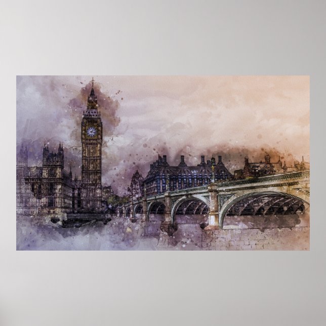 Poster Londres (Frente)