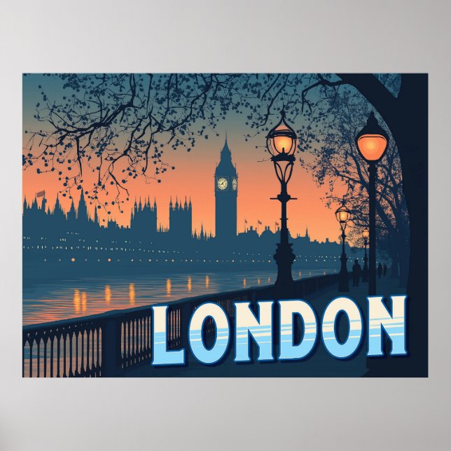 Poster Londres (Frente)
