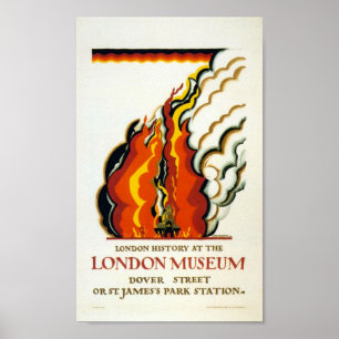 Poster Londres 1908-1933 subterrâneo