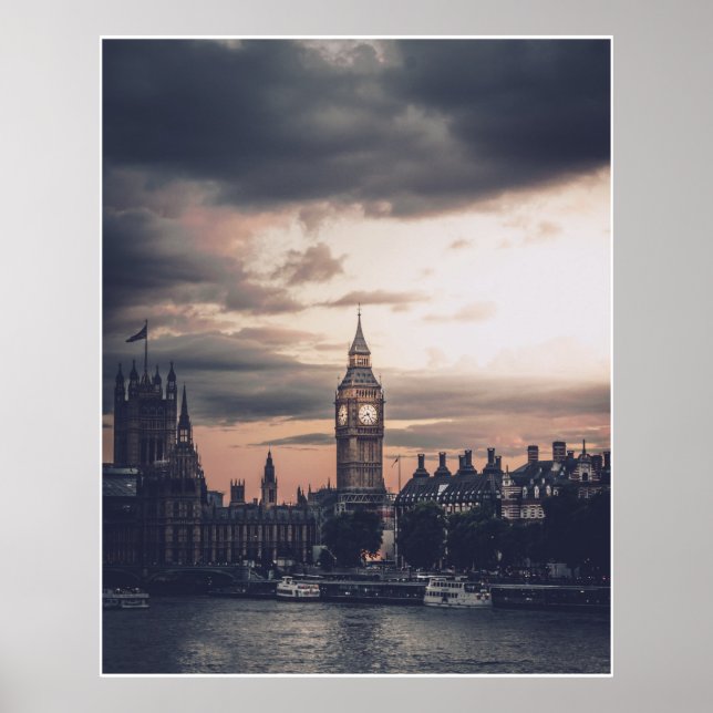 Poster Londres Big Ben (Frente)