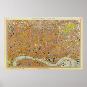 Pôster Londres do nordeste