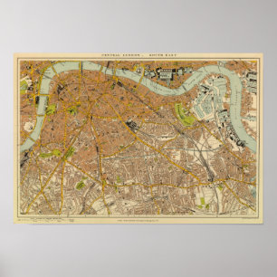 Pôster Londres do sudeste