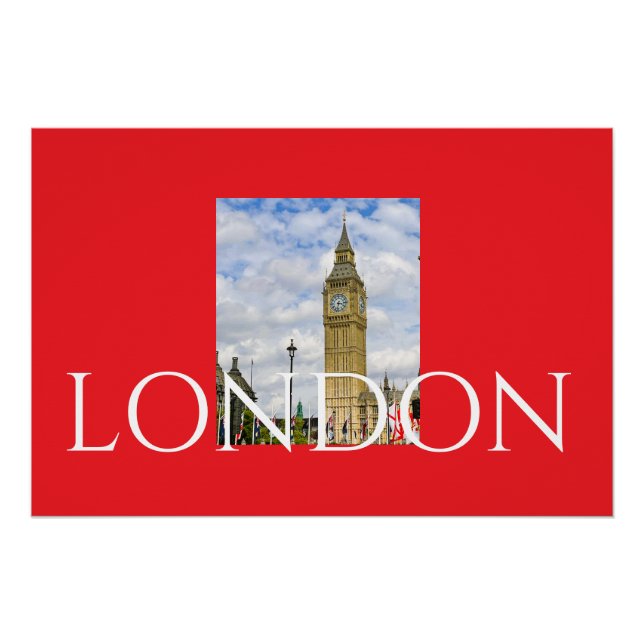 Pôster Londres está Chamando (Frente)