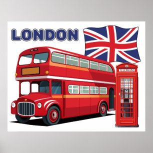 Poster Londres Inglaterra