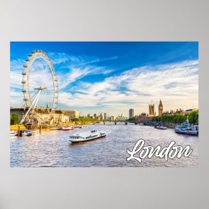 Poster Londres, Inglaterra, Reino Unido