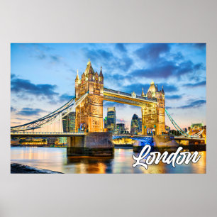 Poster Londres, Inglaterra, Reino Unido