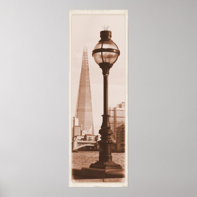 Pôster Londres - Uma questão de perspectiva (Frente)