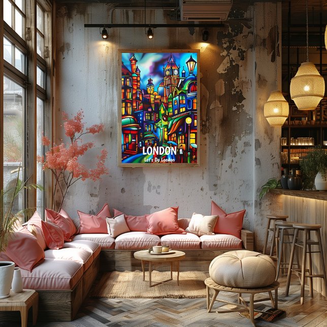 Pôster Londres: Vamos a Londres (Criador carregado)