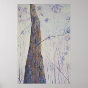 Poster Lone Timber Watercolor