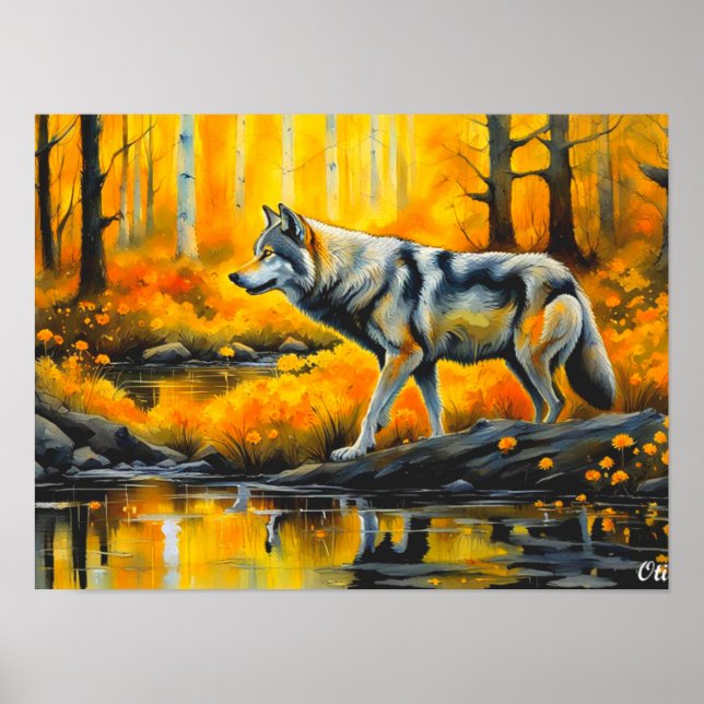 POSTER LONE WOLF (Frente)