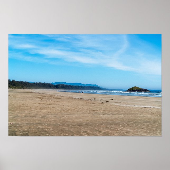 Poster Long Beach em Tofino - BC, Canadá (Frente)