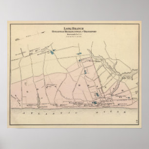 Pôster Long Branch, NJ