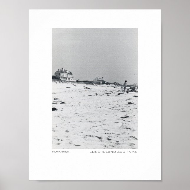 Poster Long Island Beach - 1974 (Frente)