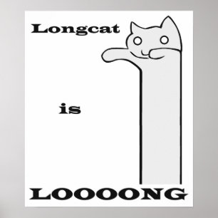 Pôster Longcat é longo