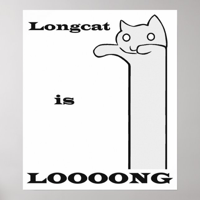Pôster Longcat é Longo (Frente)