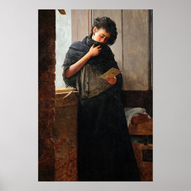 Poster Longing (Saudade) por Almeida Junior (Frente)