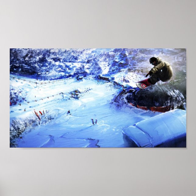 Pôster Longo caminho para baixo (Frente)