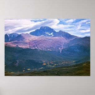 Poster Longs Peak, Rocky Mountain National Park, Colorado