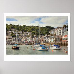 Poster Looe, Cornwall