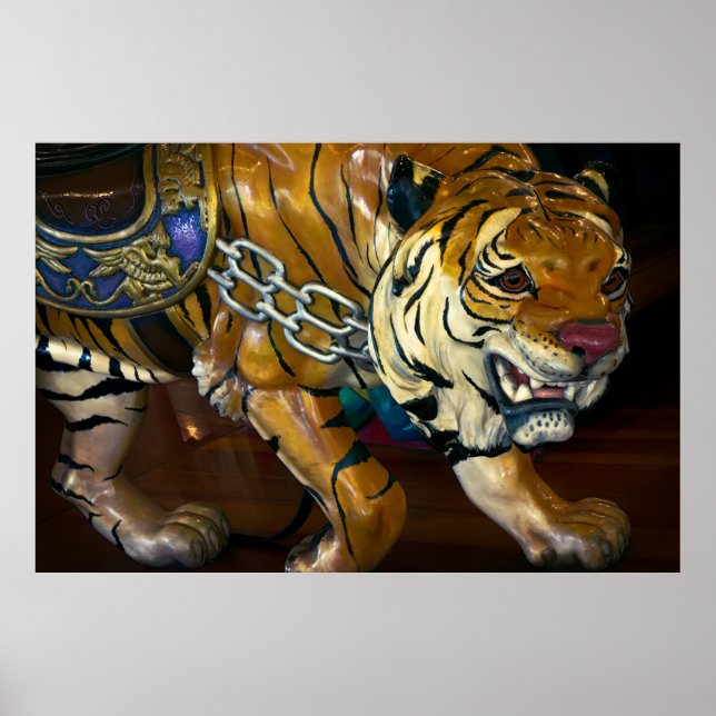 PÔSTER LOOFF CAROUSEL TIGER 1909 (Frente)