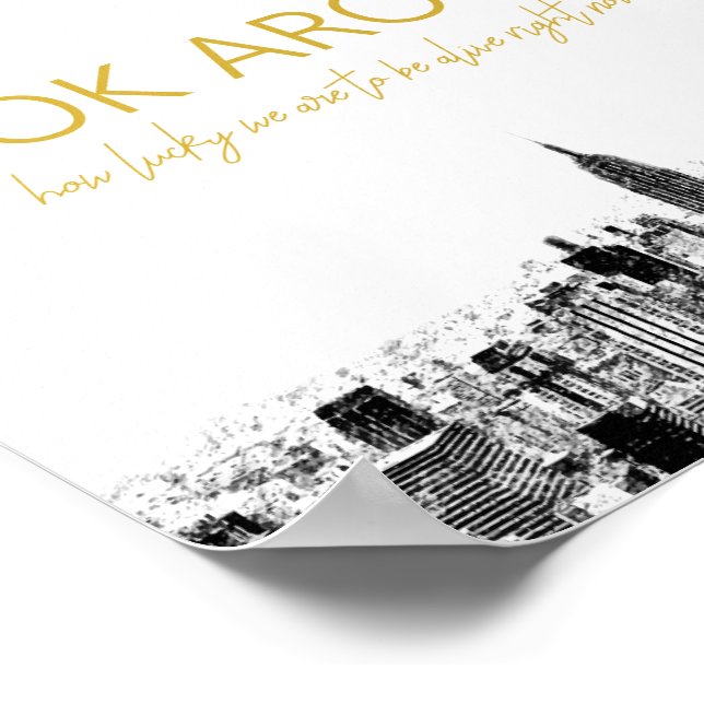 Poster Look Around (Borda)