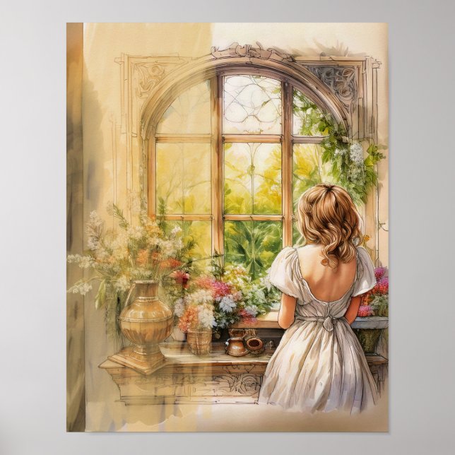 Poster Looking out my window  (Frente)