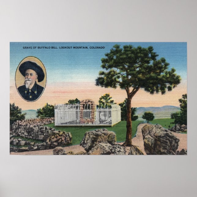 Pôster Lookout Mountain, Colorado (Frente)