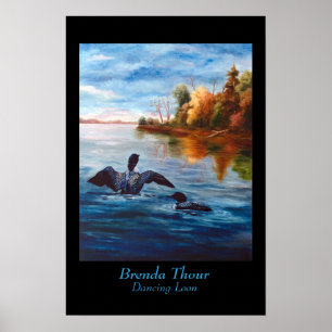 Pôster Loon Dance print