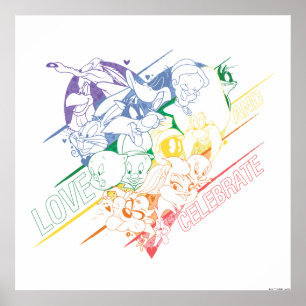 Poster LOONEY TUNES™ - Amar e Celebrar