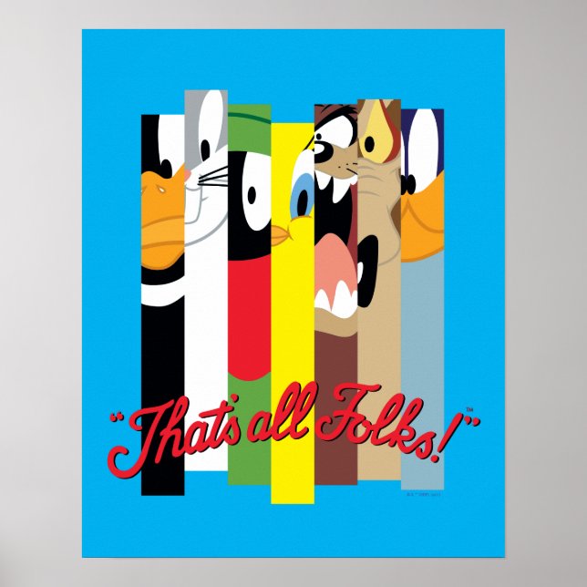 Poster LOONEY TUNES™ QUE SÃO TODOS OS PESSOAS!™ Caractere (Frente)