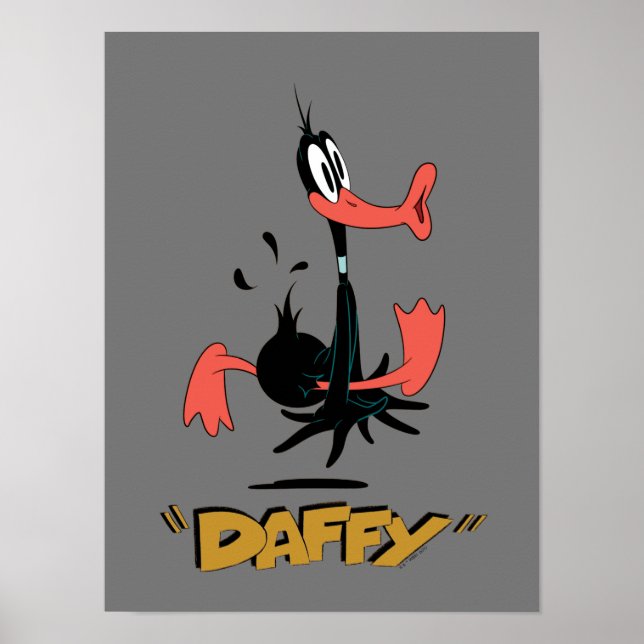 Poster LOONEY TUNES™ - Raios retroativos | DAFFY DUCK™ (Frente)