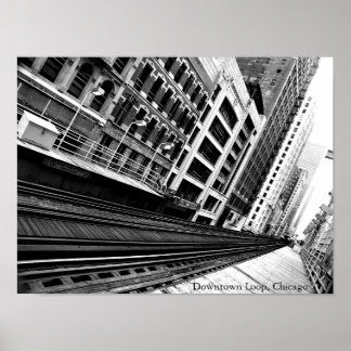 Pôster Loop centro, Chicago