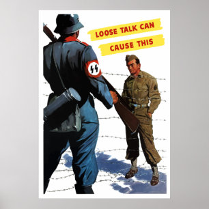 Pôster Loose Talk Can Cause This