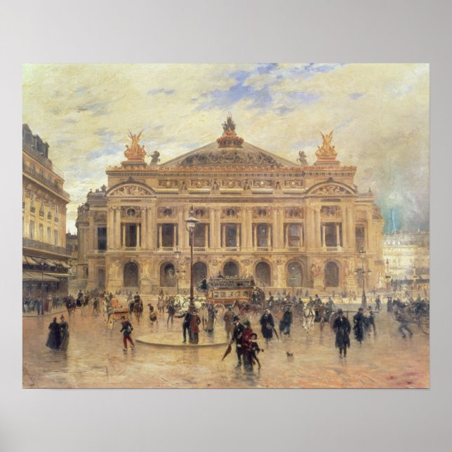 Pôster L'Opera, Paris (Frente)