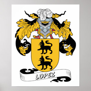 Pôster Lopez Family Crest