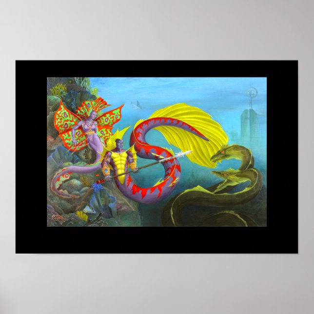 Poster Lord and Lady of Atlantis (Frente)