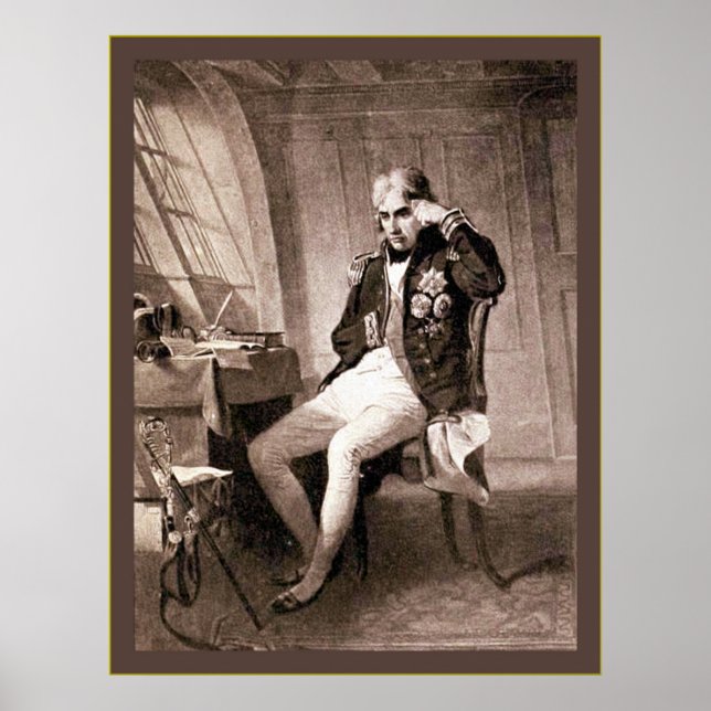 Pôster Lord Horatio Nelson (Frente)