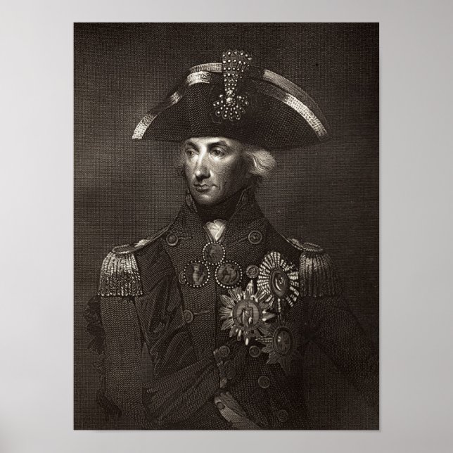 Poster Lord Viscount Nelson (Frente)