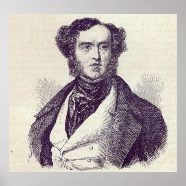 Pôster Lorde William George Cavendish Bentinck 2 (Frente)
