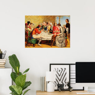 Poster Lorenzo e Isabella por John Everett Millais