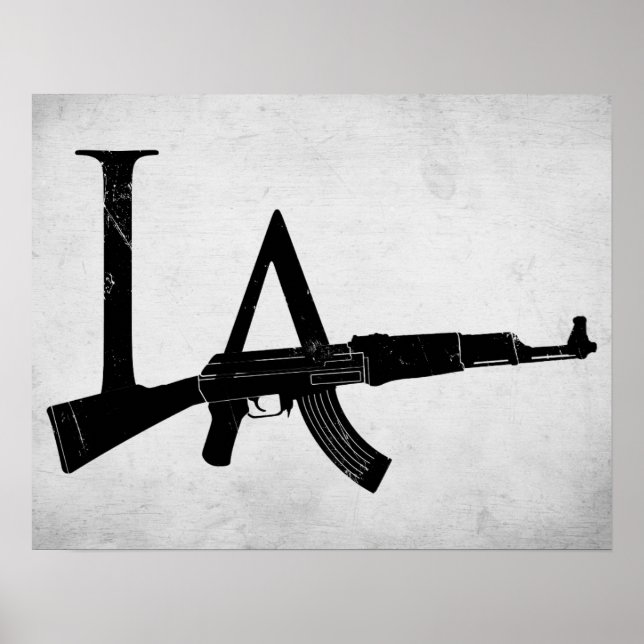 Poster Los Angeles AK47 (Frente)