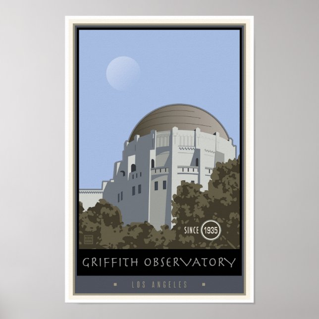 Poster Los Angeles, CA (Frente)