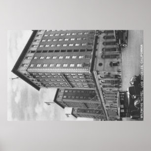 Poster Los Angeles, CA View do Hotel Biltmore