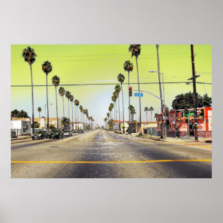 Pôster Los Angeles California