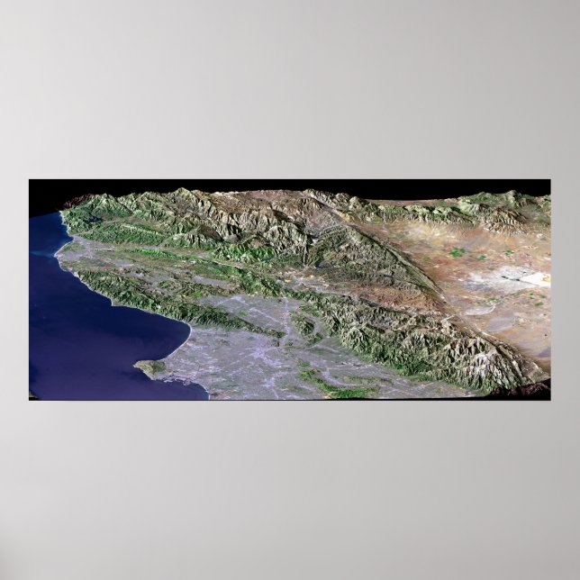 Pôster Los Angeles, California (Frente)